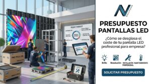 ¿Cuánto cuesta una pantalla LED para un negocio?